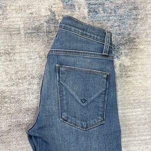 Hudson Women's Skinny Jeans Size 26 Distressed Raw Hem Ankle